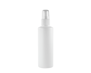 A plastic bottle 100ml with atomizer