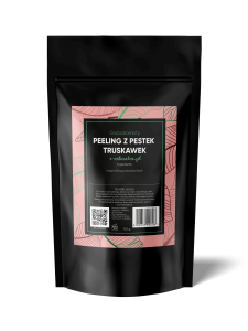 Feinkornpeeling aus Erdbeeren-Kernen