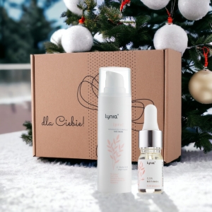 Geschenkbox "Reti" bestehend aus Ampulle mit 0,5 % Retinol und Creme mit Ceramiden und Peptiden 