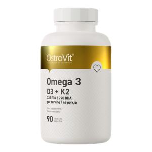 Omega 3 D3+K2 90 Kapseln