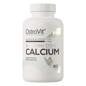 Vitamin D3 + K2 + Calcium 90 Tabletten